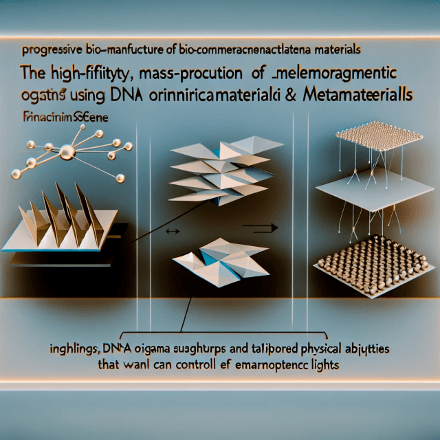 metamaterials manufacture: Bio-manufacturing electromagnetic materials (EM) & scale up process.